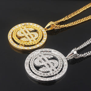 Rotatable Money Sign Deluxe Chain